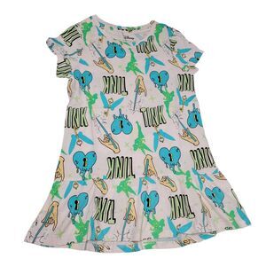 Spotted Zebra Girls Tinker Bell Locks Short-Sleeve T-Shirts Crew Neck  Medium(8)